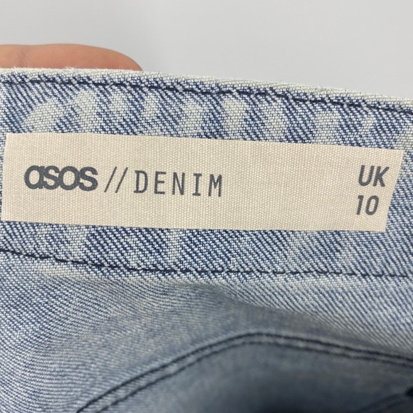 ASOS Two Tone Maternity Skinny Jeans Sz 6 - Picture 5 of 6
